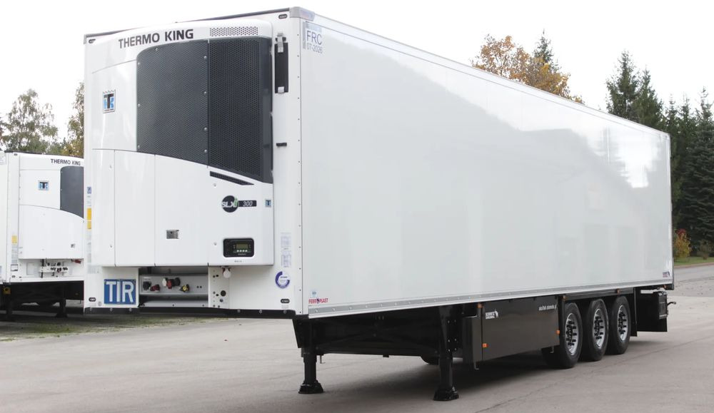 Schmitz Cargobull FP 60 V7 Thermo King SLXi 300 / JAK NOWA / ŚCIANA 7 CM / - Refrigerator semi-trailer: picture 1 Schmitz Cargobull FP 60 V7 Thermo King SLXi 300 / JAK NOWA / ŚCIANA 7 CM / - Refrigerator semi-trailer: picture 1