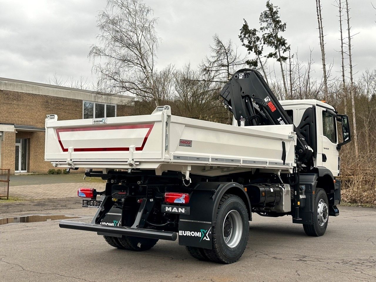 MAN TGM 18.320 4x4 Euro6e Hiab X-HiDuo 138DS-3 - Tipper, Crane truck: picture 5 MAN TGM 18.320 4x4 Euro6e Hiab X-HiDuo 138DS-3 - Tipper, Crane truck: picture 5