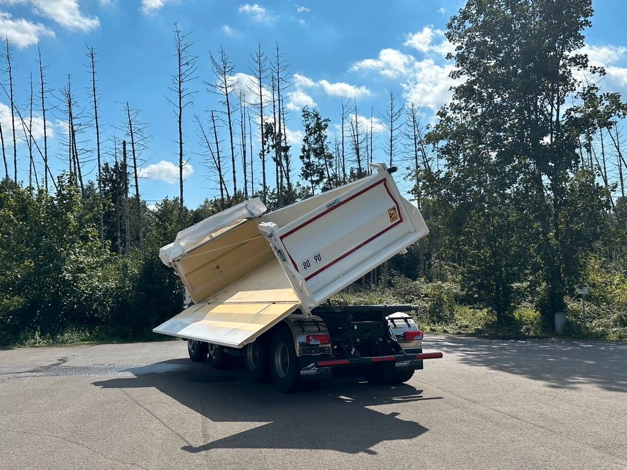 Tipper MAN TGS 41.440  8x4 EuromixMTP 3-Seiten-Kipper: picture 16