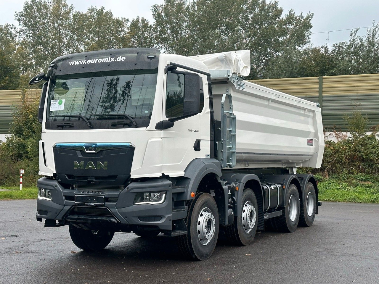 MAN TGS 41.440 BB 8X4 Euromix Mulden Kipper HARDOX - Tipper: picture 2 MAN TGS 41.440 BB 8X4 Euromix Mulden Kipper HARDOX - Tipper: picture 2