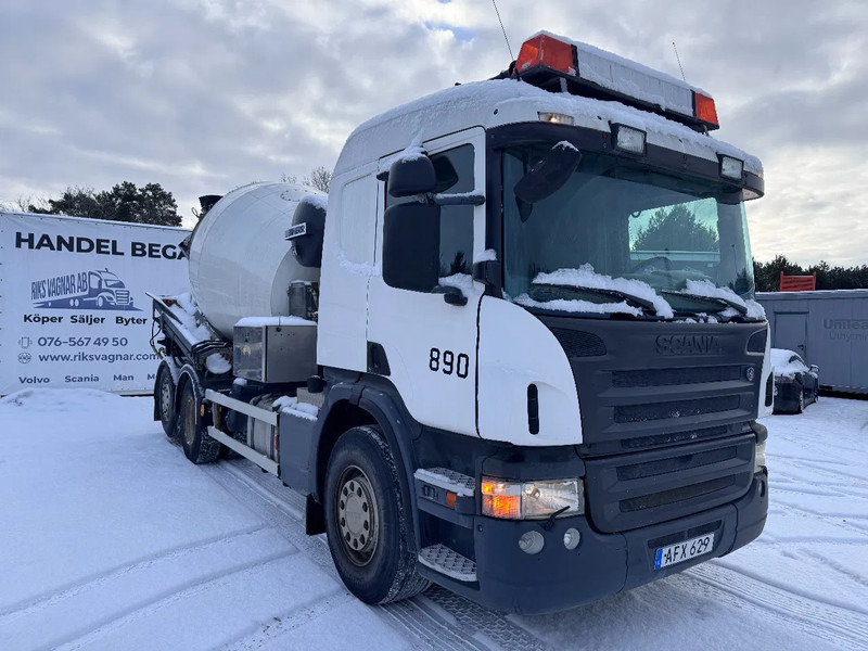 Scania P380 6x2*4, Mixer LIEBHERR 7m3 + 9m Half-pipe, 2007 - Concrete mixer truck: picture 1 Scania P380 6x2*4, Mixer LIEBHERR 7m3 + 9m Half-pipe, 2007 - Concrete mixer truck: picture 1