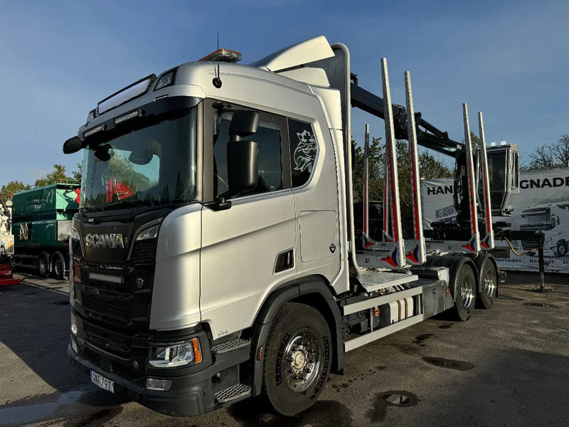 Scania R730 V8 6X4, Retarder,Timber-truck + Kesla, 2020 - Logging truck, Crane truck: picture 3 Scania R730 V8 6X4, Retarder,Timber-truck + Kesla, 2020 - Logging truck, Crane truck: picture 3