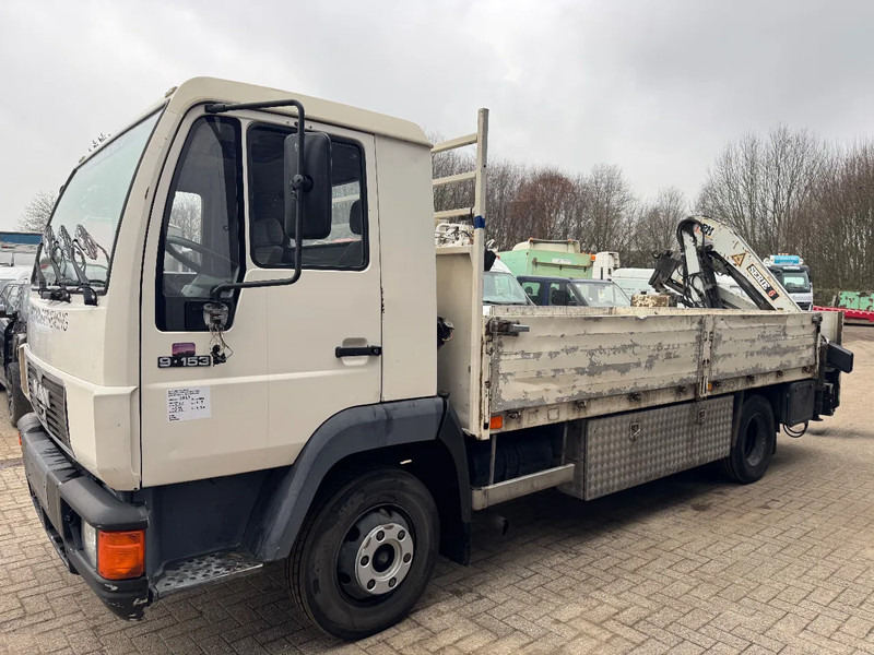 MAN L2000 **9.153-BELGIAN TRUCK** - Dropside/ Flatbed truck, Crane truck: picture 4 MAN L2000 **9.153-BELGIAN TRUCK** - Dropside/ Flatbed truck, Crane truck: picture 4