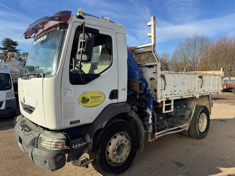 Renault Midlum 270 **TIPPER+FASSI CRANE-FRENCH TRUCK** - Tipper, Crane truck: picture 3 Renault Midlum 270 **TIPPER+FASSI CRANE-FRENCH TRUCK** - Tipper, Crane truck: picture 3