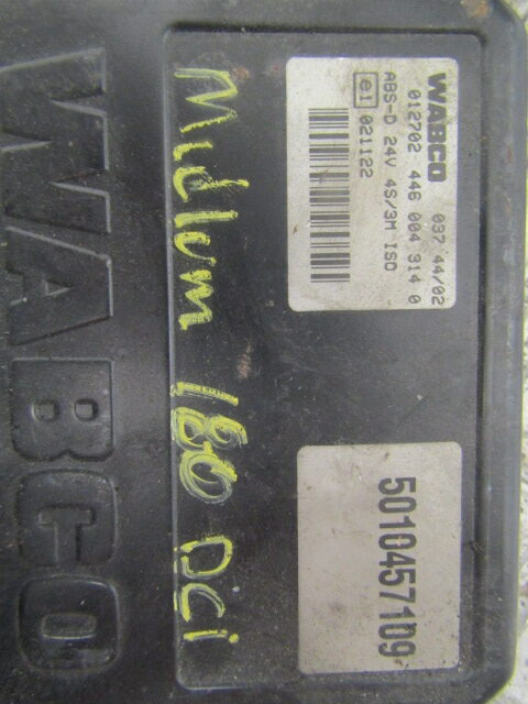 RENAULT MIDLUM DCI ABS WABCO CONTROL UNIT P/NO 446004/5010457109 - Electrical system for Truck: picture 2 RENAULT MIDLUM DCI ABS WABCO CONTROL UNIT P/NO 446004/5010457109 - Electrical system for Truck: picture 2