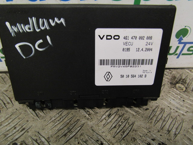 RENAULT MIDLUM VEHICLE BODY ECU P/NO 5010564102B / 461470002008 - ECU for Truck: picture 1 RENAULT MIDLUM VEHICLE BODY ECU P/NO 5010564102B / 461470002008 - ECU for Truck: picture 1