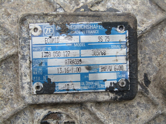 ZF 9S75 ECOMID GEARBOX (DAF 75/65) - Gearbox for Truck: picture 2 ZF 9S75 ECOMID GEARBOX (DAF 75/65) - Gearbox for Truck: picture 2