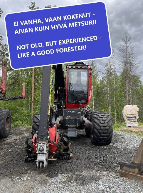 Komatsu 911 - Forestry harvester: picture 1 Komatsu 911 - Forestry harvester: picture 1