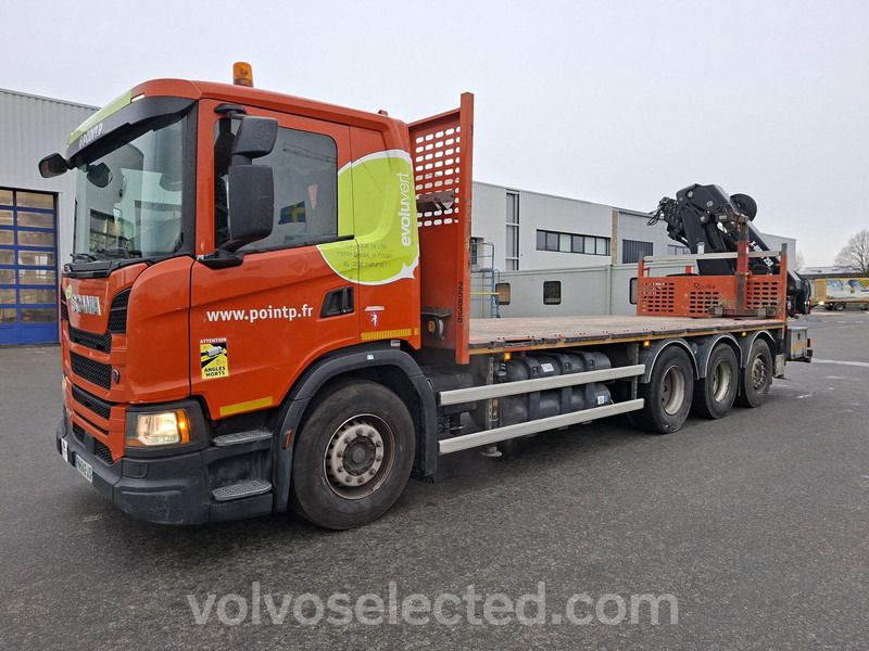 Scania G-serie - Dropside/ Flatbed truck, Crane truck: picture 1 Scania G-serie - Dropside/ Flatbed truck, Crane truck: picture 1