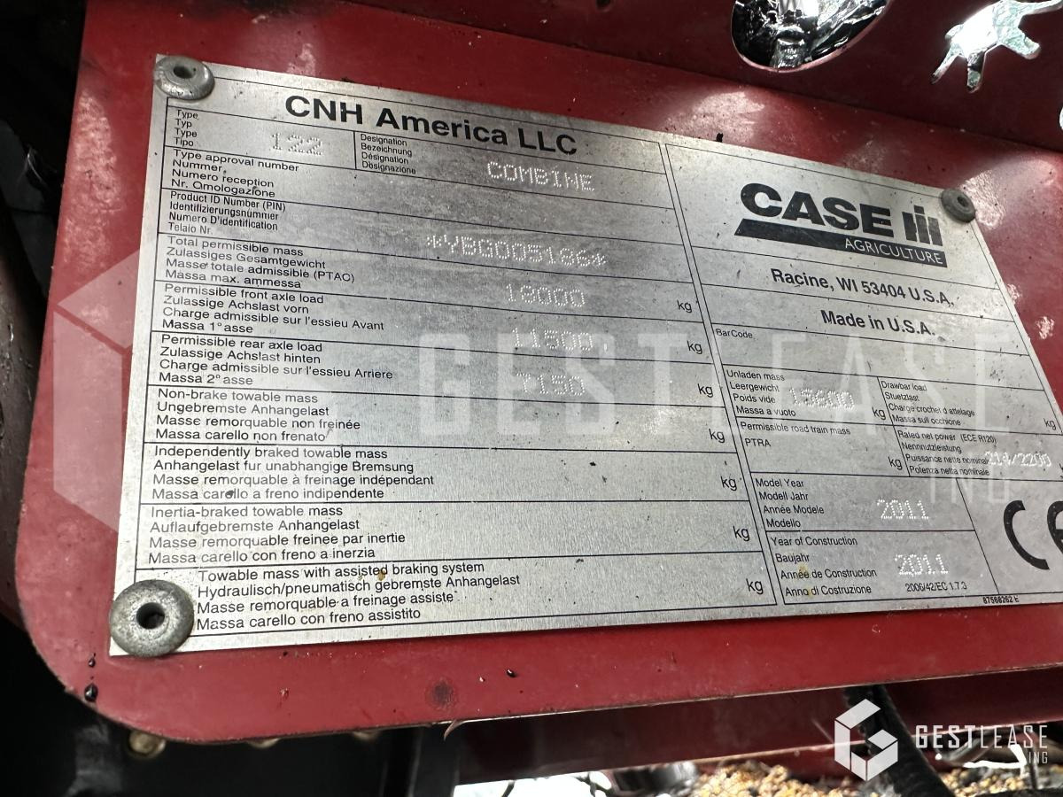 Leasing of Case IH 6088 Case IH 6088: picture 6