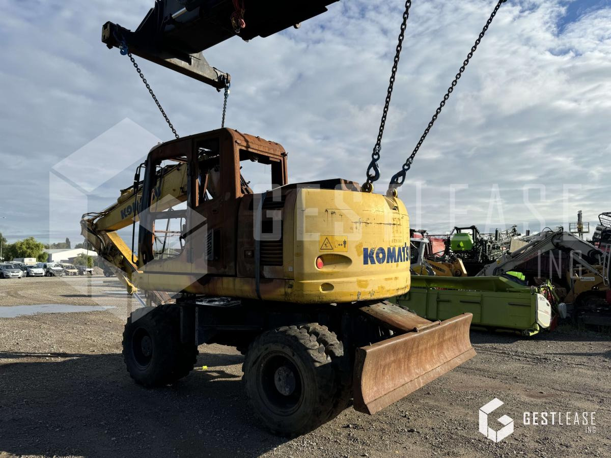 KOMATSU PW148-10 - Wheel excavator: picture 3 KOMATSU PW148-10 - Wheel excavator: picture 3