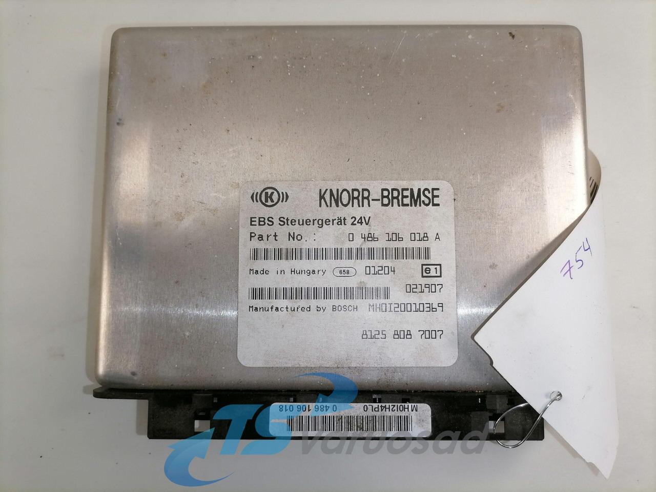 MAN Ecu, EBS 81258087007 - ECU for Truck: picture 3 MAN Ecu, EBS 81258087007 - ECU for Truck: picture 3
