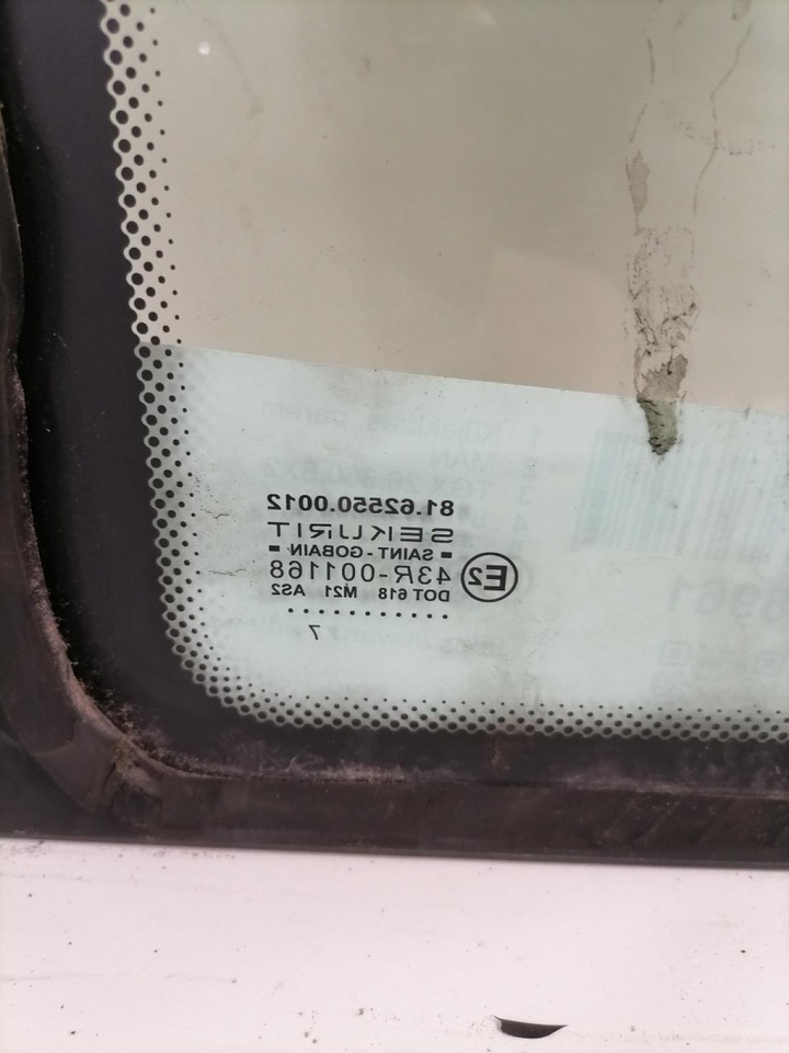 MAN Küljeklaas, parem 81625500012 - Window and parts for Truck: picture 2 MAN Küljeklaas, parem 81625500012 - Window and parts for Truck: picture 2