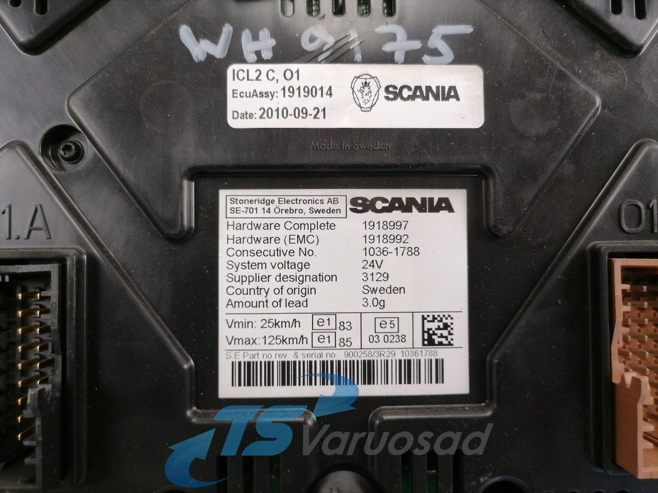 Scania Dashboard 1919014 - Dashboard for Truck: picture 3 Scania Dashboard 1919014 - Dashboard for Truck: picture 3