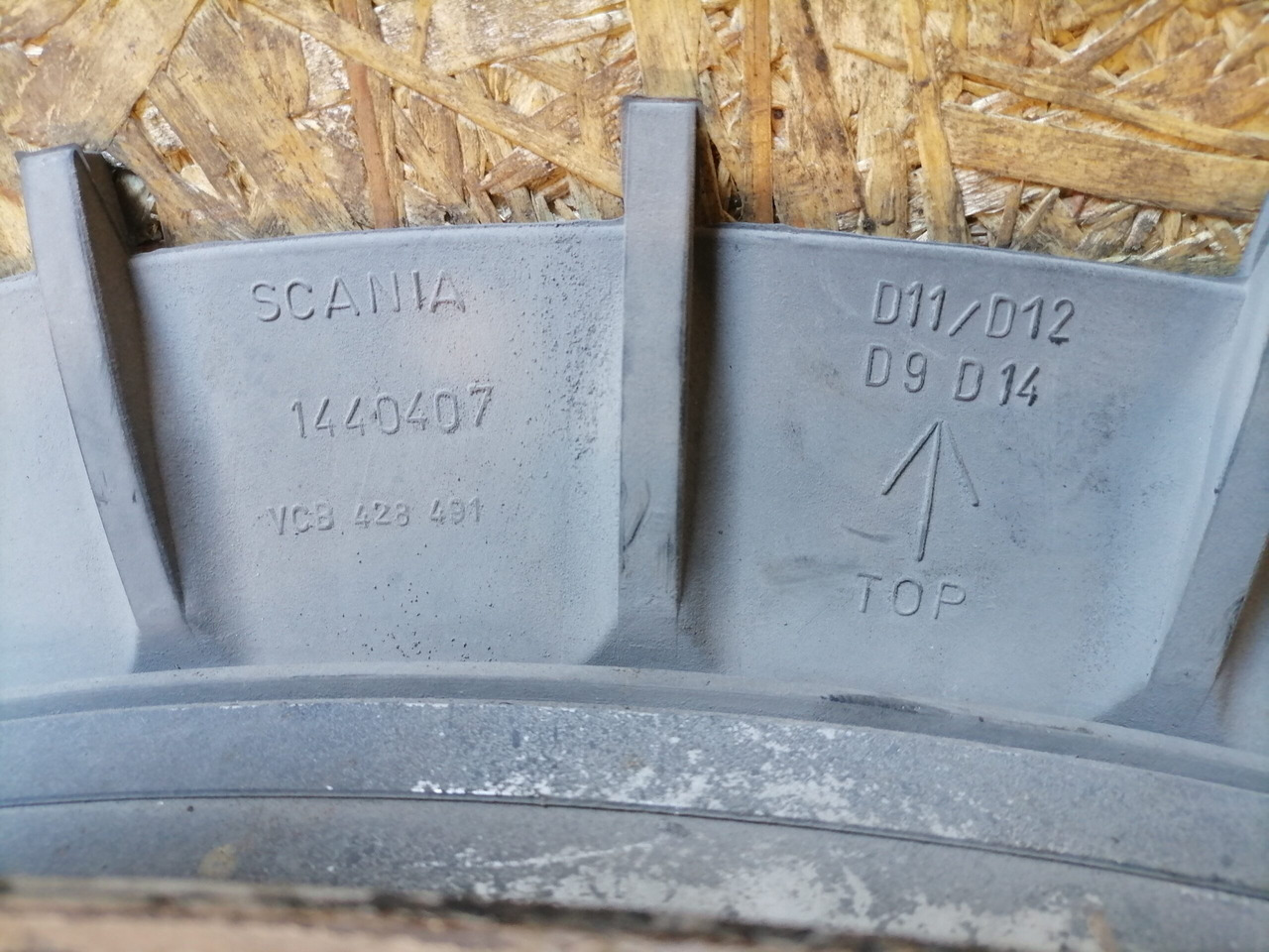 Scania Ventilaatori metallrõngas 1788048 - Radiator for Truck: picture 3 Scania Ventilaatori metallrõngas 1788048 - Radiator for Truck: picture 3