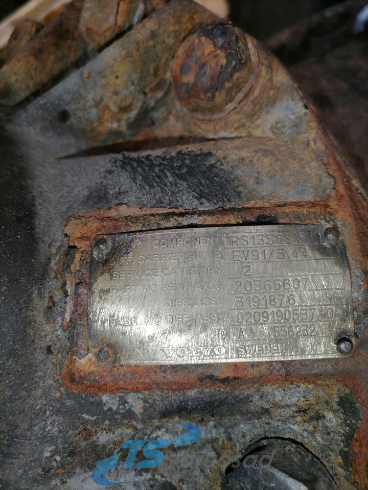 Volvo Axel gear RS1356SV - Final drive for Truck: picture 5 Volvo Axel gear RS1356SV - Final drive for Truck: picture 5