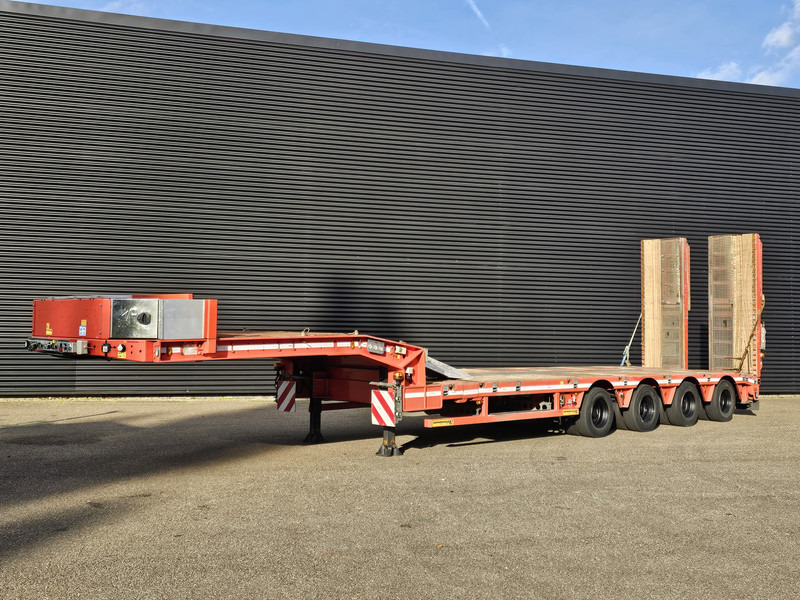 Faymonville F-S44-/ 4 x STEERING / HYDRAULIC RAMPS / EXTENDABLE - Low loader semi-trailer: picture 2 Faymonville F-S44-/ 4 x STEERING / HYDRAULIC RAMPS / EXTENDABLE - Low loader semi-trailer: picture 2