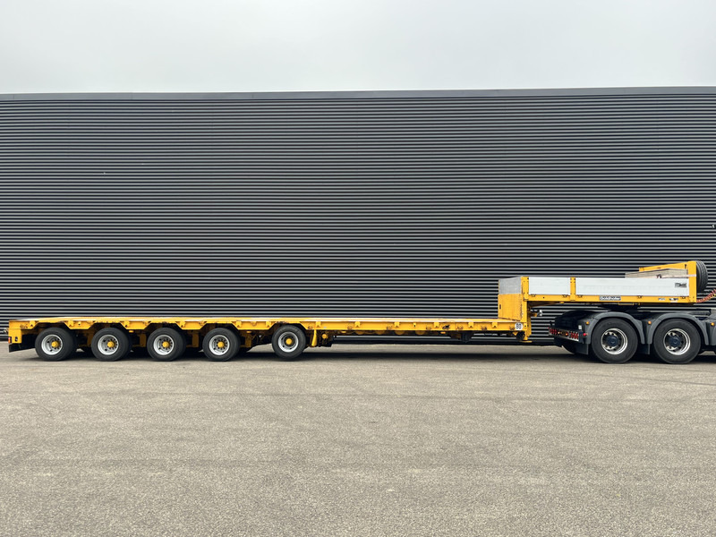 Goldhofer STZ-L 5-50/80 A / EXTENDABLE / 5 X STEERING AXLE - Low loader semi-trailer: picture 4 Goldhofer STZ-L 5-50/80 A / EXTENDABLE / 5 X STEERING AXLE - Low loader semi-trailer: picture 4