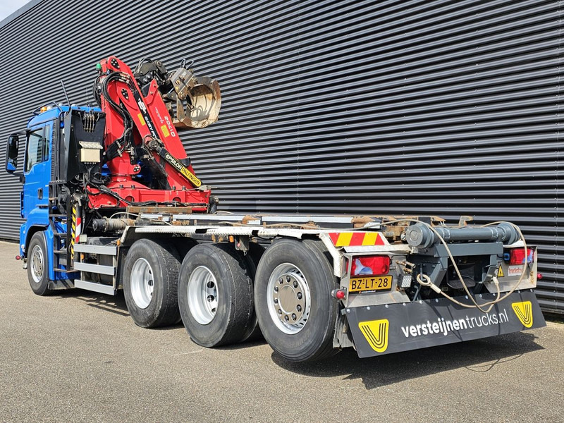 MAN TGS 35.400 / 8x4-4 / CONTAINER SYSTEM / PALFINGER Z CRANE - Cable system truck, Crane truck: picture 4 MAN TGS 35.400 / 8x4-4 / CONTAINER SYSTEM / PALFINGER Z CRANE - Cable system truck, Crane truck: picture 4