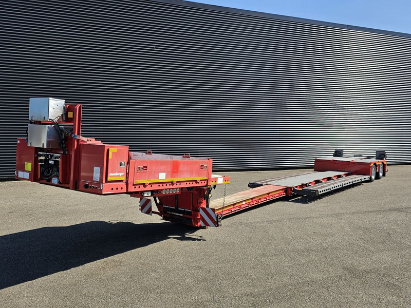 MEUSBURGER MPG-2 / EXTENDABLE / AGRI / REMOVABLE NECK - Low loader semi-trailer: picture 1 MEUSBURGER MPG-2 / EXTENDABLE / AGRI / REMOVABLE NECK - Low loader semi-trailer: picture 1