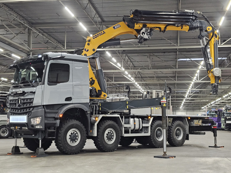 Mercedes-Benz AROCS 3253 8x8 / 65 t/m CRANE + JIB + WINCH / KRAN / GRUA - Crane truck: picture 1 Mercedes-Benz AROCS 3253 8x8 / 65 t/m CRANE + JIB + WINCH / KRAN / GRUA - Crane truck: picture 1