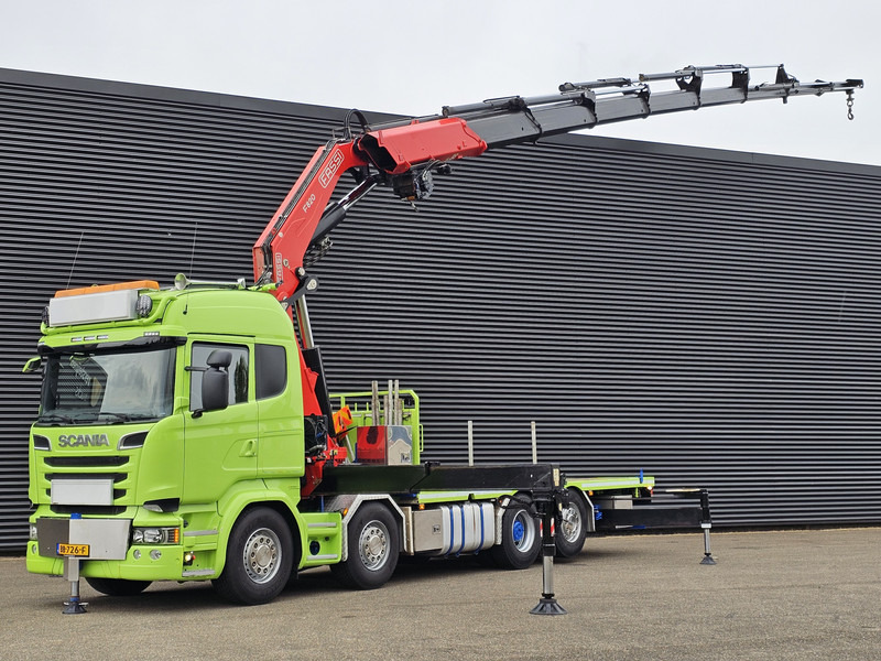 Scania R580 8x2*6 / FASSI 82 t/m CRANE / KRAN - Crane truck: picture 1 Scania R580 8x2*6 / FASSI 82 t/m CRANE / KRAN - Crane truck: picture 1