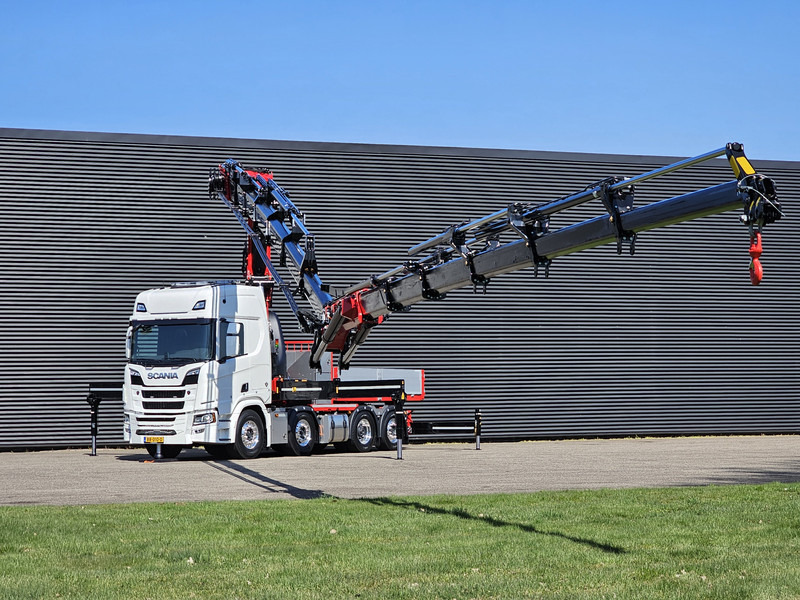 Scania R590 8x2*6 HMF 9520 + JiB + WINCH / TRACTOR / - Crane truck: picture 5 Scania R590 8x2*6 HMF 9520 + JiB + WINCH / TRACTOR / - Crane truck: picture 5