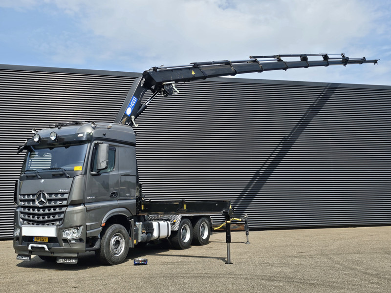Mercedes-Benz Arocs 2658 6x4 / HMF 40 t/m - 21.3 mtr / WINCH - Tractor unit: picture 1 Mercedes-Benz Arocs 2658 6x4 / HMF 40 t/m - 21.3 mtr / WINCH - Tractor unit: picture 1