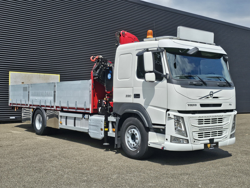 Dropside/ Flatbed truck, Crane truck Volvo FM 330 4x2 / EFFER 12.5 t/m CRANE / KRAN: picture 9