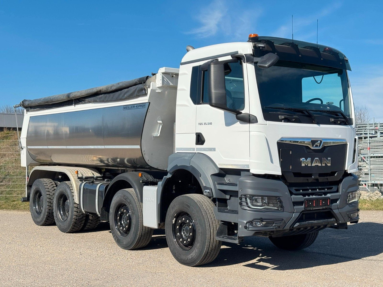 MAN 35.510 TGS Meiller P430 Thermomulde Top Zustand! - Tipper: picture 5 MAN 35.510 TGS Meiller P430 Thermomulde Top Zustand! - Tipper: picture 5
