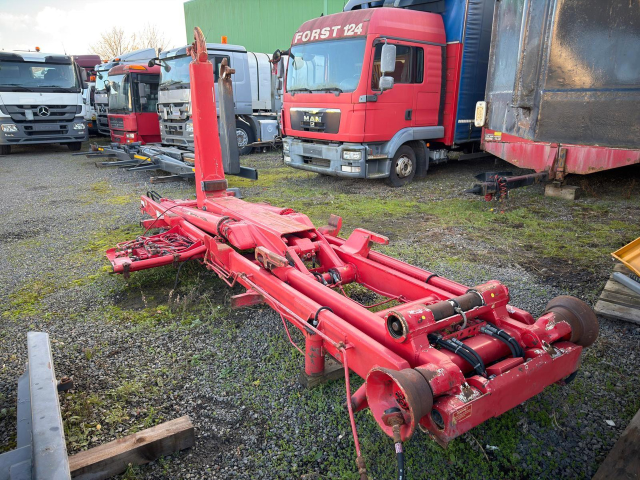 Meiller Abrollaufbau für 6X4 mit 3,90 Radstand Meiller RK 20.55 Abroll-Aufbau für 6X4 RS: 3,90m - Hook lift/ Skip loader system: picture 5 Meiller Abrollaufbau für 6X4 mit 3,90 Radstand Meiller RK 20.55 Abroll-Aufbau für 6X4 RS: 3,90m - Hook lift/ Skip loader system: picture 5