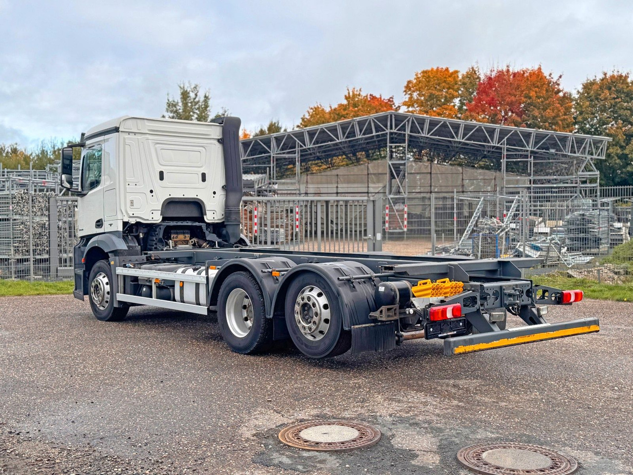 Tank truck Mercedes-Benz 2536 ADR Valid & kipphydraulik für Gastank: picture 15