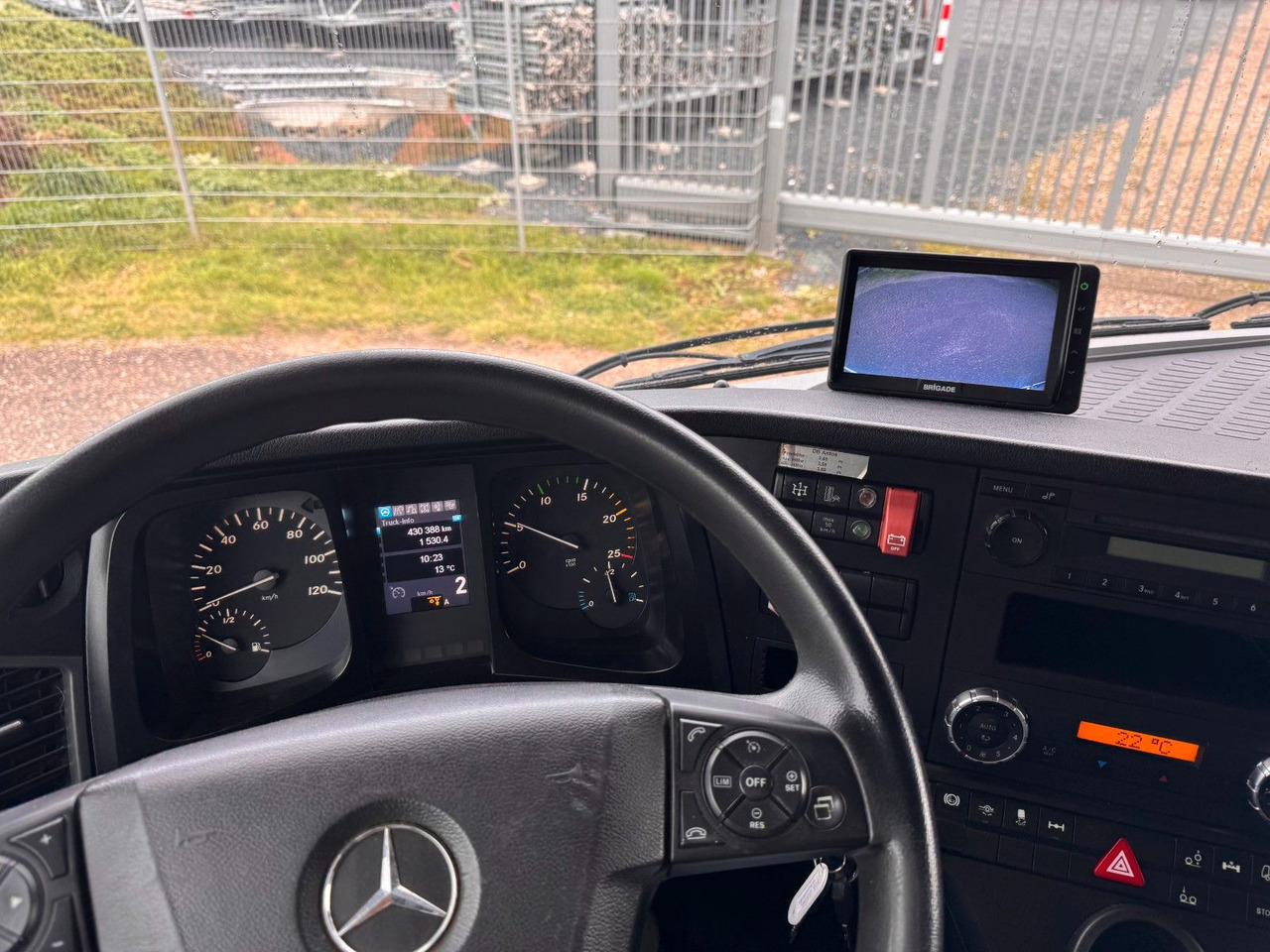 Tank truck Mercedes-Benz 2536 ADR Valid & kipphydraulik für Gastank: picture 7