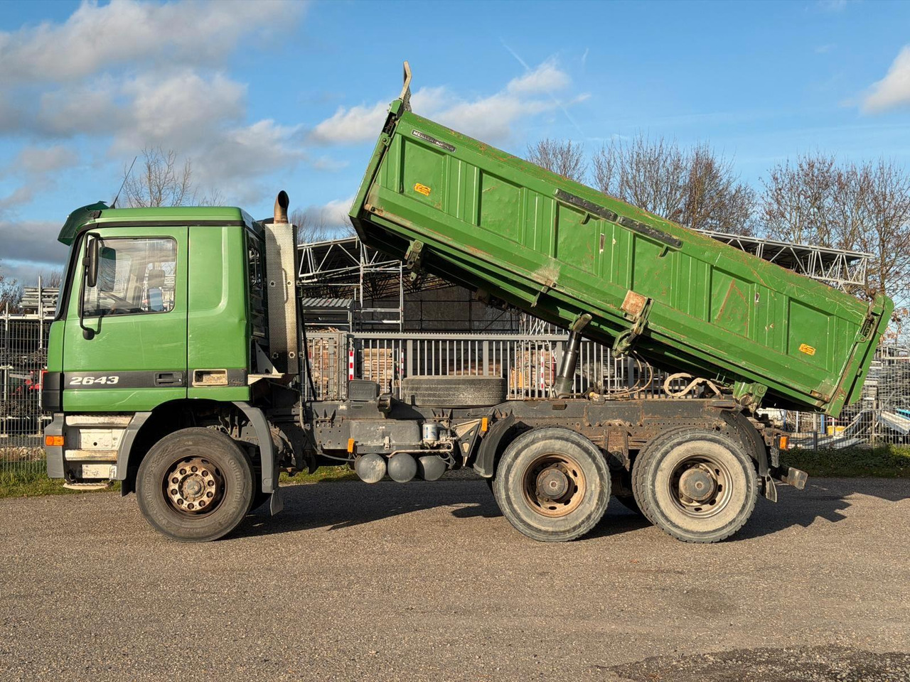 Tipper Mercedes-Benz 2643 6x4 Meiller 3S. Kipper Bordmatik | Blatt/Bl: picture 7
