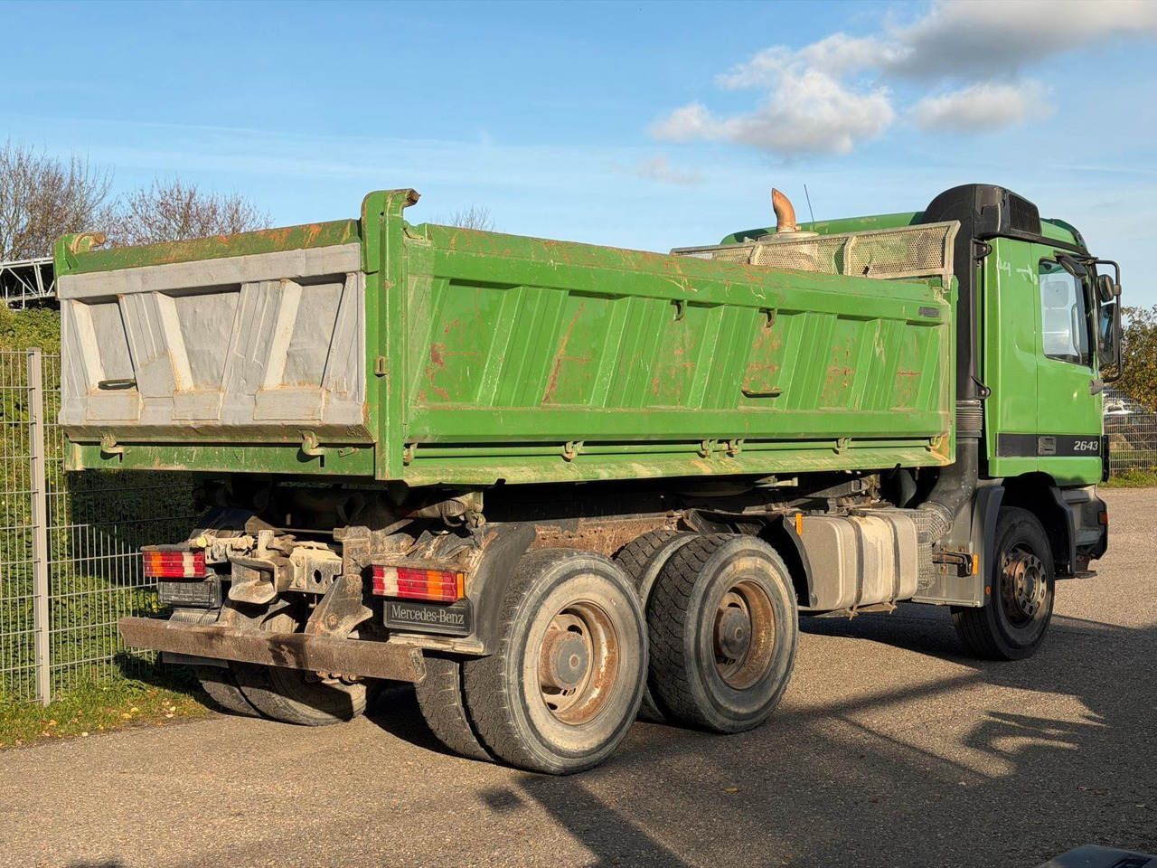 Tipper Mercedes-Benz 2643 6x4 Meiller 3S. Kipper Bordmatik | Blatt/Bl: picture 9