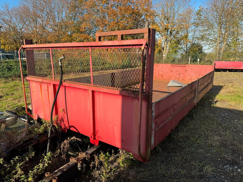 Rückwärtskipper Aufbau mit Stahlboden komplett - Tipper: picture 1 Rückwärtskipper Aufbau mit Stahlboden komplett - Tipper: picture 1