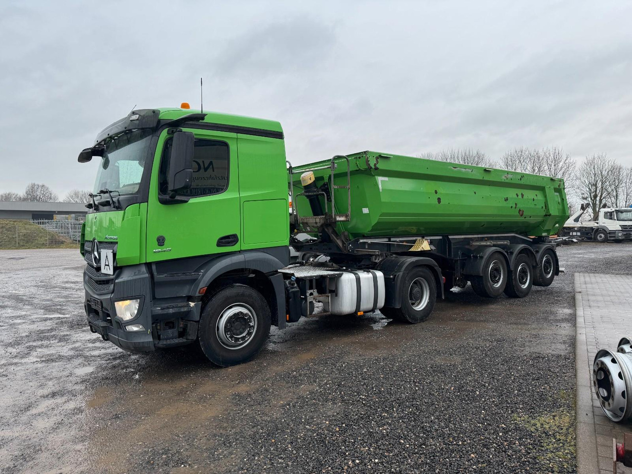 Mercedes-Benz 1845 Actros 4x2 MP5 | 24 Kubik | Stahl | 2x Lift - Tractor unit: picture 1 Mercedes-Benz 1845 Actros 4x2 MP5 | 24 Kubik | Stahl | 2x Lift - Tractor unit: picture 1