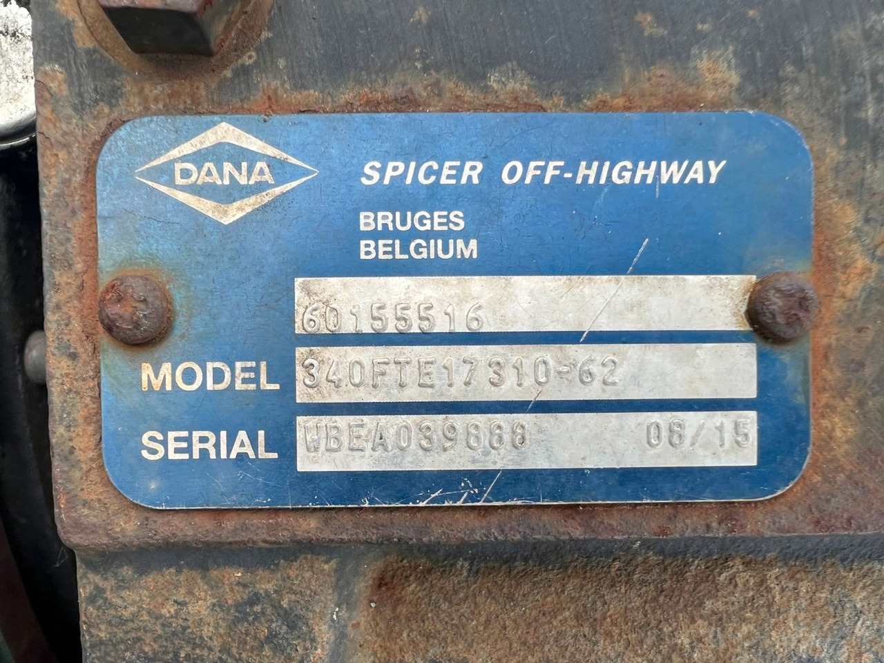 SPICER Lastschaltgetriebe Powershift transmissi - Truck: picture 1 SPICER Lastschaltgetriebe Powershift transmissi - Truck: picture 1