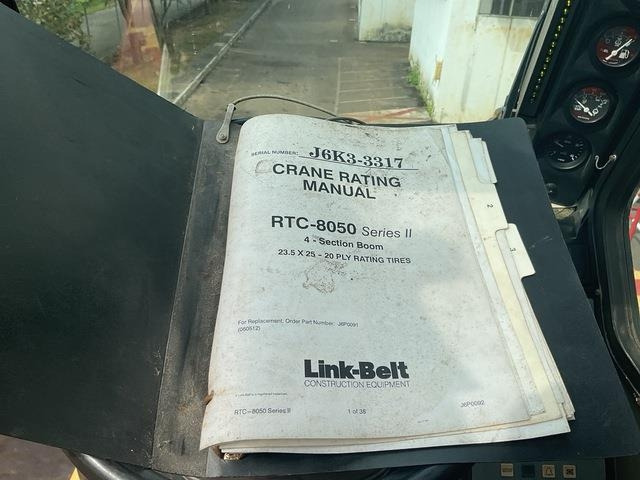 Rough terrain crane Link-Belt RTC8050-2: picture 15