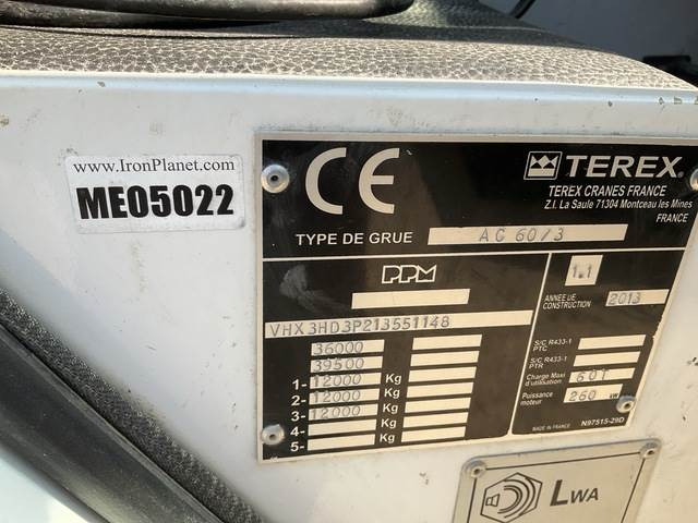 All terrain crane Terex AC60/3: picture 7