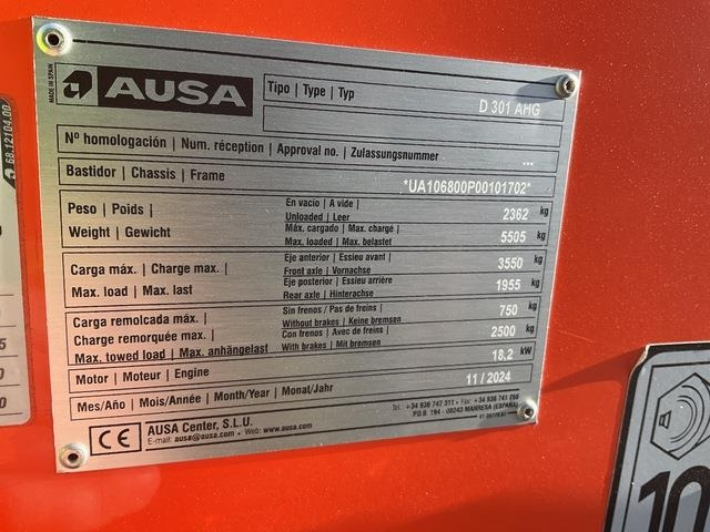 Ausa D301AHG - Mini dumper: picture 5 Ausa D301AHG - Mini dumper: picture 5