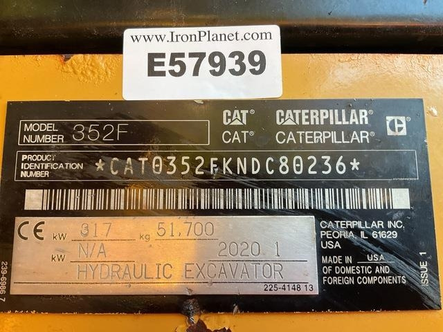 CAT 352F - Crawler excavator: picture 5 CAT 352F - Crawler excavator: picture 5