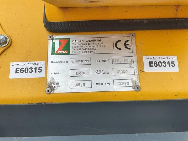 Garbin Fiber 450E - Trencher: picture 5 Garbin Fiber 450E - Trencher: picture 5