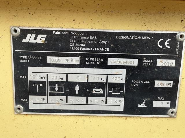 JLG Toucan 12E Plus - Vertical mast lift: picture 5 JLG Toucan 12E Plus - Vertical mast lift: picture 5