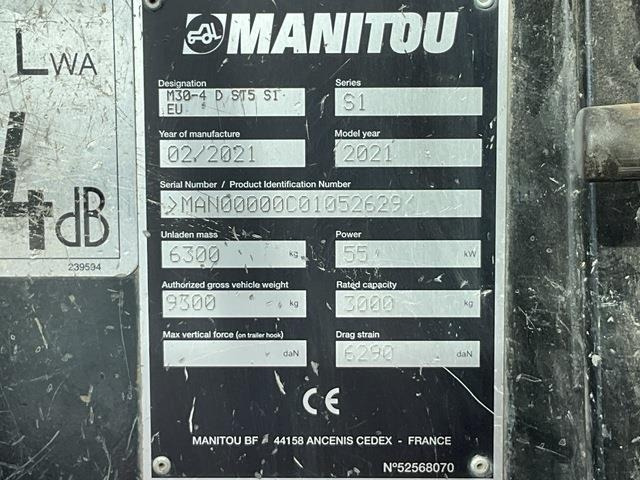 Manitou M30-4 - Rough terrain forklift: picture 5 Manitou M30-4 - Rough terrain forklift: picture 5