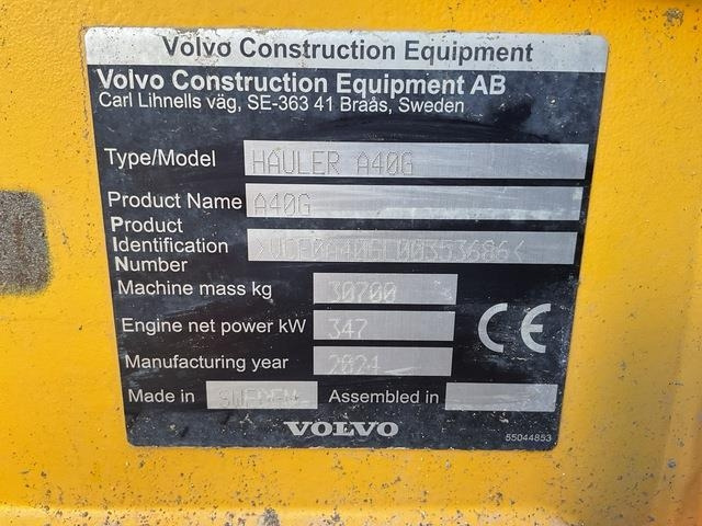 Volvo A40G - Articulated dumper: picture 5 Volvo A40G - Articulated dumper: picture 5