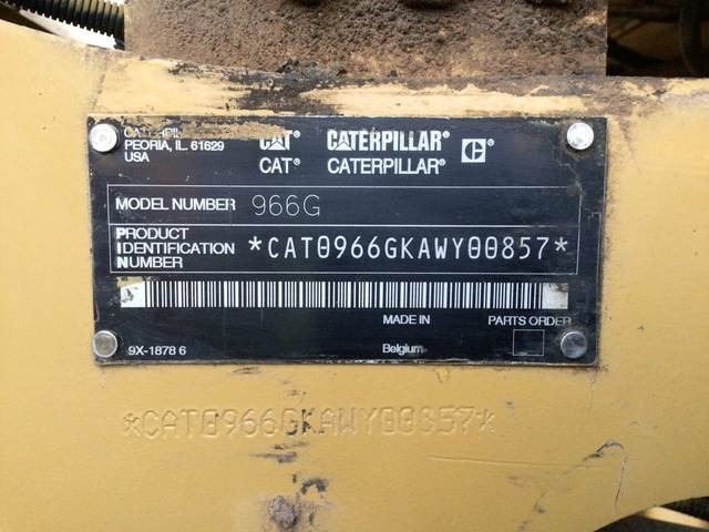 CAT 966G - Wheel loader: picture 5 CAT 966G - Wheel loader: picture 5