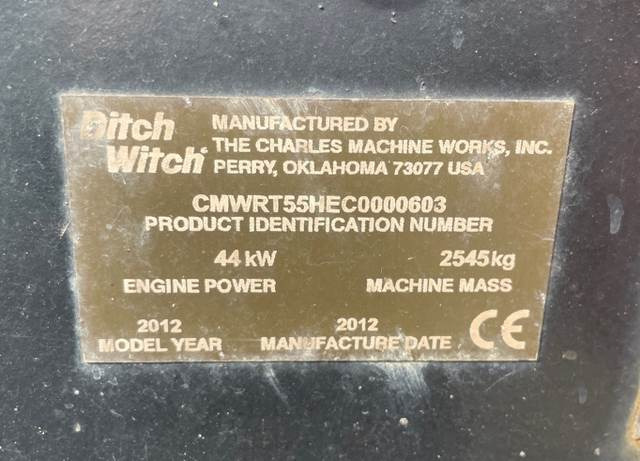 Ditch Witch RT55 - Trencher: picture 5 Ditch Witch RT55 - Trencher: picture 5