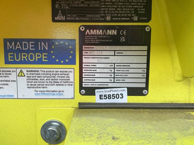 Ammann ARS110D - Compactor: picture 5 Ammann ARS110D - Compactor: picture 5