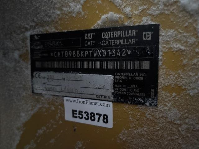 CAT 988K - Wheel loader: picture 5 CAT 988K - Wheel loader: picture 5